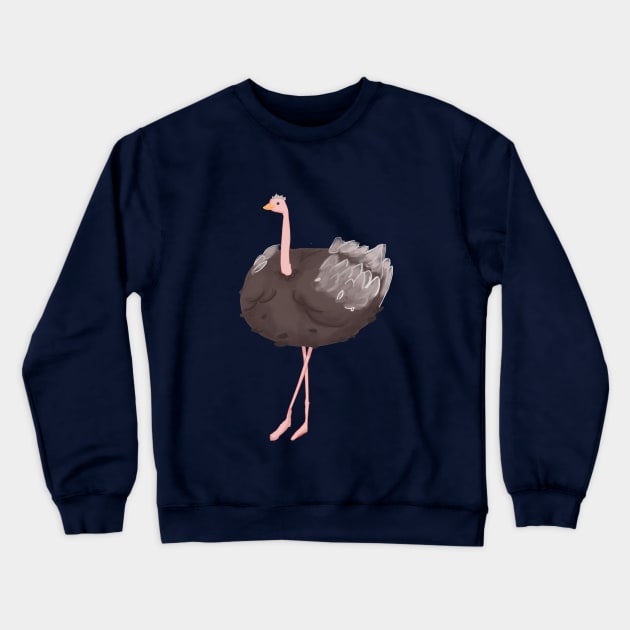 Ostrich! Crewneck Sweatshirt by daywears